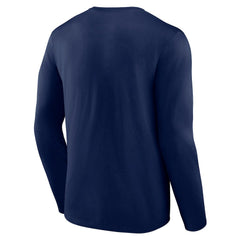 Denver Nuggets Let's Go Long Sleeve T-Shirt Navy