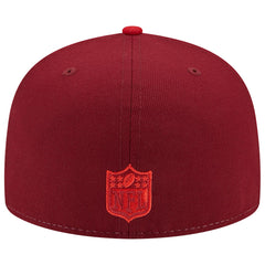 Tampa Bay Buccaneers New Era Tri-Tone 59FIFTY Fitted Hat - Red Hats