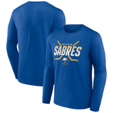 Buffalo Sabres Covert Logo Long Sleeve T-Shirt - Royal | US 5059501