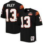 Ken Riley Cincinnati Bengals 1981 Authentic Throwback Retired Player Jersey - Black Jerseys