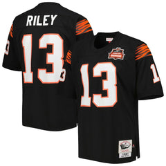 Ken Riley Cincinnati Bengals 1981 Authentic Throwback Retired Player Jersey - Black Jerseys