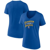 Buffalo Sabres Women's Active Edge V-Neck T-Shirt - Royal | US 5060058