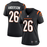 Tycen Anderson Cincinnati Bengals Women's Game Player Jersey - Black Jerseys