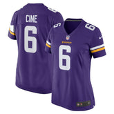 Lewis Cine Minnesota Vikings Women's Game Player Jersey - Purple Jerseys