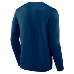 Chicago Bears Primary Team Logo Long Sleeve T-Shirt - Navy T-shirts