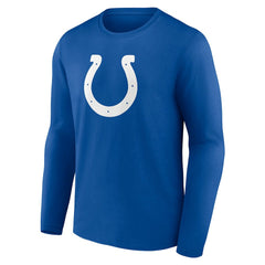 Indianapolis Colts Primary Team Logo Long Sleeve T-Shirt - Royal T-shirts