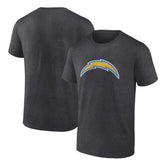 Los Angeles Chargers Primary Logo T-Shirt - Heather Charcoal T-shirts