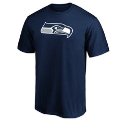 Seattle Seahawks Primary Logo T-Shirt - College Navy T-shirts