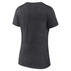 Indianapolis Colts Women's Primary Team Logo V-Neck T-Shirt - Charcoal T-shirts