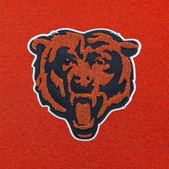 Chicago Bears Antigua Victory Chenille Pullover Hoodie - Orange Hoodies