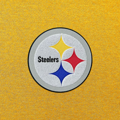 Pittsburgh Steelers Antigua Victory Chenille Pullover Hoodie - Gold Hoodies