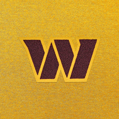 Washington Commanders Antigua Victory Chenille Pullover Hoodie - Gold Hoodies