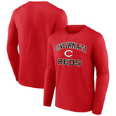 Cincinnati Reds Heart and Soul Long Sleeve T-Shirt - Red T-shirts