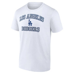 Los Angeles Dodgers Heart and Soul T-Shirt - White T-shirts