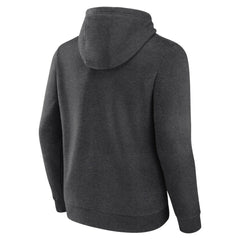 Milwaukee Brewers Heart and Soul Pullover Hoodie - Charcoal Hoodies