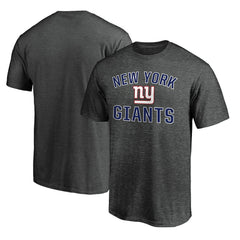 New York Giants Victory Arch T-Shirt - Heather Charcoal T-shirts