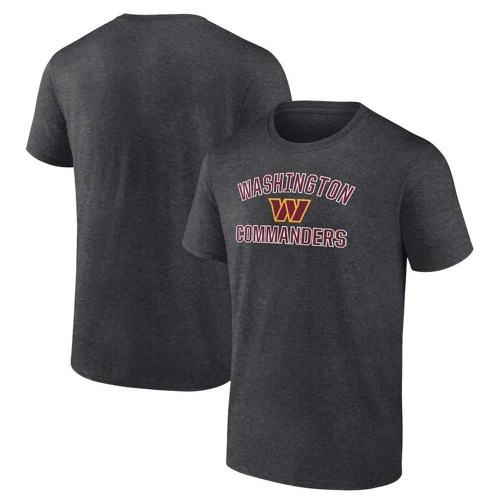 Washington Commanders Victory Arch T-Shirt - Heather Charcoal T-shirts