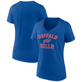Buffalo Bills Women's Victory Arch Team V-Neck T-Shirt - Royal T-shirts