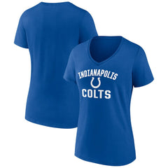 Indianapolis Colts Women's Victory Arch Team V-Neck T-Shirt - Royal T-shirts