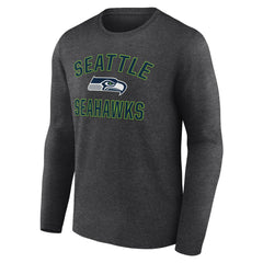 Seattle Seahawks Victory Arch Long Sleeve T-Shirt - Charcoal T-shirts