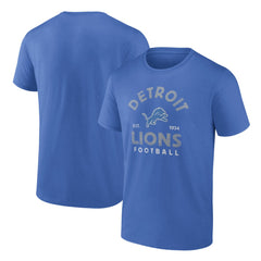 Detroit Lions Vintage Arch T-Shirt - Blue T-shirts