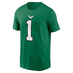 Jalen Hurts Philadelphia Eagles Alternate Player Name & Number T-Shirt - Kelly Green T-shirts