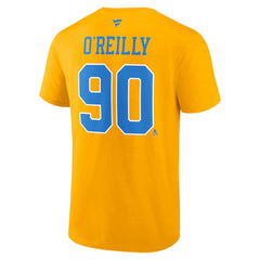 Ryan O'Reilly St. Louis Blues Fanatics Special Edition 2.0 Name & Number T-Shirt - Yellow | US 5079481