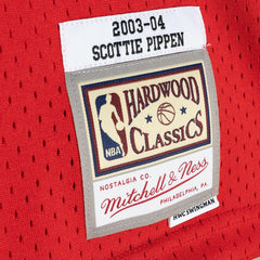 Scottie Pippen Chicago Bulls Hardwood Classics 2003-04 Swingman Jersey Red - Mitchell & Ness
