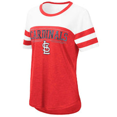 St. Louis Cardinals Touch Women's Setter Lightweight Fitted T-Shirt - Red/White T-shirts