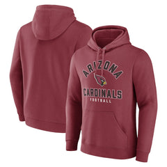 Arizona Cardinals Between the Pylons Pullover Hoodie - Cardinal Hoodies