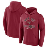 Tampa Bay Buccaneers Between the Pylons Pullover Hoodie - Red Hoodies