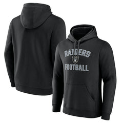 Las Vegas Raiders Between the Pylons Pullover Hoodie - Black Hoodies