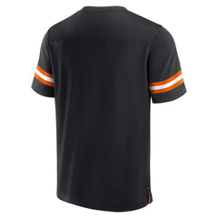 Cincinnati Bengals Jersey Tackle V-Neck T-Shirt - Black T-shirts