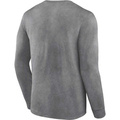 Tampa Bay Buccaneers Washed Primary Long Sleeve T-Shirt - Heather Charcoal T-shirts