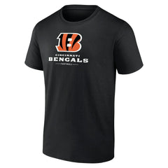Cincinnati Bengals Team Lockup T-Shirt - Black T-shirts