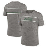 New York Jets Legacy Sideline Performance T-Shirt - Heather Charcoal T-shirts