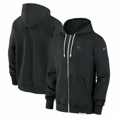 Tennessee Titans Sideline Performance Full-Zip Hoodie Jacket - Black Hoodies