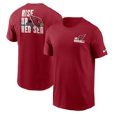 Arizona Cardinals Blitz Essential T-Shirt - Cardinal T-shirts