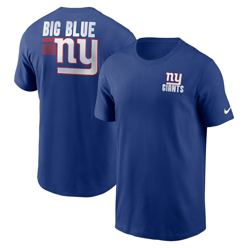 New York Giants Blitz Essential T-Shirt - Royal T-shirts