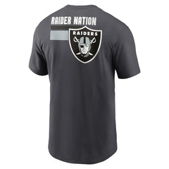 Las Vegas Raiders Blitz Essential T-Shirt - Anthracite T-shirts
