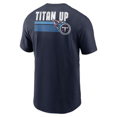 Tennessee Titans Blitz Essential T-Shirt - Navy T-shirts