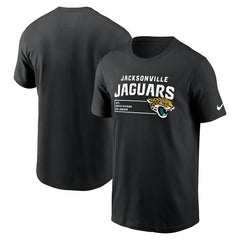 Jacksonville Jaguars Division Essential T-Shirt - Black T-shirts