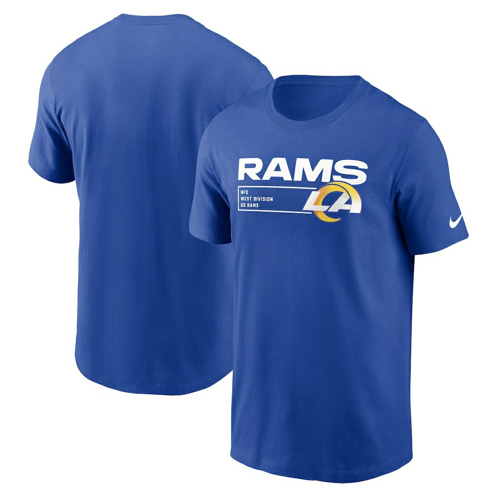Los Angeles Rams Division Essential T-Shirt - Royal T-shirts