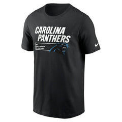 Carolina Panthers Division Essential T-Shirt - Black T-shirts