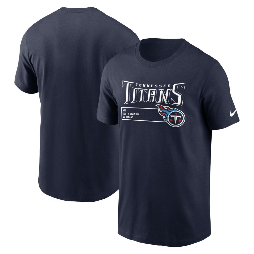 Tennessee Titans Division Essential T-Shirt - Navy T-shirts