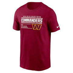 Washington Commanders Division Essential T-Shirt - Burgundy T-shirts