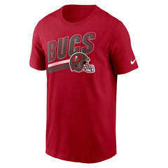 Tampa Bay Buccaneers Essential Blitz Lockup T-Shirt - Red T-shirts