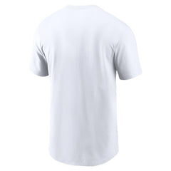 Los Angeles Rams Essential Blitz Lockup T-Shirt - White T-shirts