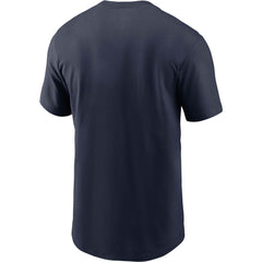 Tennessee Titans Essential Blitz Lockup T-Shirt - Navy T-shirts