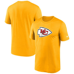 Kansas City Chiefs Primetime Legend Logo Performance T-Shirt - Gold T-shirts